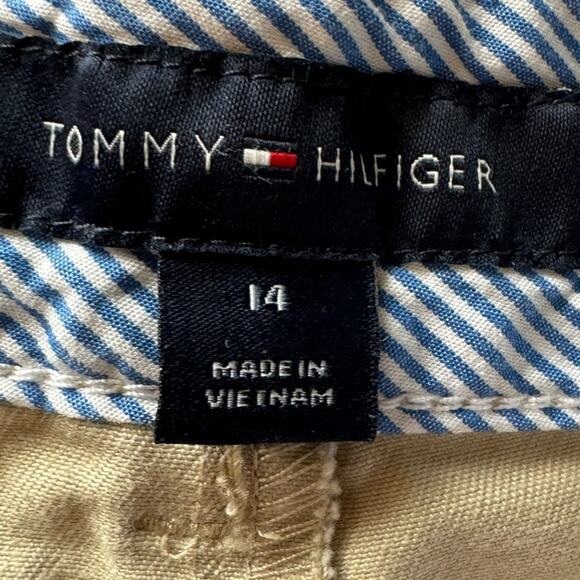 Tommy Hilfiger Boys 14 Red Velvet Vest Khaki Pants Set Preppy Holiday Outfit - Picture 8 of 16